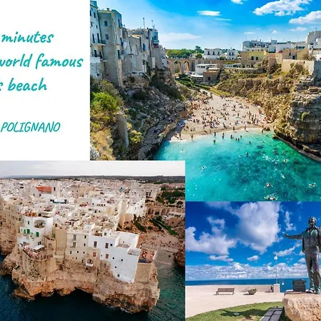 Free Park&wifi - 4min Walk - Heart Of Polignano - Marevelous Apartment *